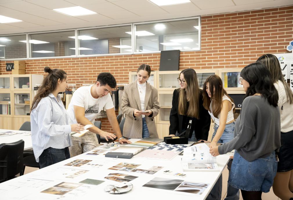 diseño de interiores alumnos